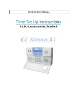 Предварительный просмотр 1 страницы GE SIMON XT Instruction Manual