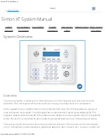 GE SIMON XT Manual preview