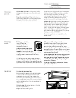 Предварительный просмотр 13 страницы GE Single Door Refrigerator/Freezer Owner'S Manual