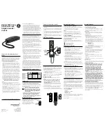 Preview for 2 page of GE Slimline 00021390 User Manual