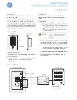 Preview for 1 page of GE SmartCom Door Station Installation Instructions