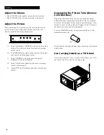 Preview for 6 page of GE SPACEMAKER 05GP005 User Manual