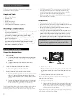 Preview for 10 page of GE SPACEMAKER 05GP005 User Manual