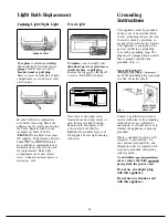 Preview for 30 page of GE Spacemaker 164 D2092P021 Use And Care Manual