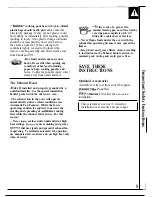 Preview for 5 page of GE Spacemaker 164 D2588P088 Use And Care Manual