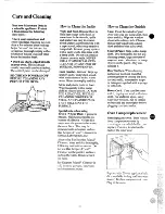 Preview for 10 page of GE Spacemaker-3 JEM4F Use And Care Manual