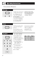 Preview for 22 page of GE Spacemaker 49-40614 Owner'S Manual