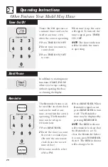 Preview for 26 page of GE Spacemaker 49-40614 Owner'S Manual