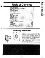 Preview for 3 page of GE Spacemaker 49-4491 Use And Care Book Manual