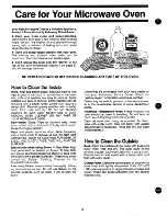 Preview for 18 page of GE Spacemaker 49-4491 Use And Care Book Manual