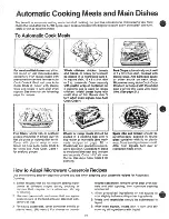 Preview for 22 page of GE Spacemaker 49-4491 Use And Care Book Manual