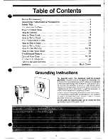 Предварительный просмотр 3 страницы GE Spacemaker 49-4492 Owner'S Manual