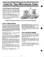 Preview for 28 page of GE Spacemaker 49-4560-1 Use And Care Manual