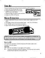 Preview for 3 page of GE Spacemaker 7-4287 User Manual