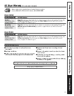 Preview for 25 page of GE Spacemaker DCXH46 Owner'S Manual & Installation Instructions