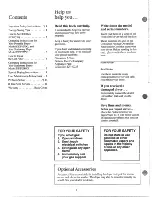 Preview for 2 page of GE Spacemaker DDP1270G Use And Care Manual