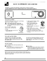 Preview for 6 page of GE Spacemaker DDP1400S Use And Care Manual