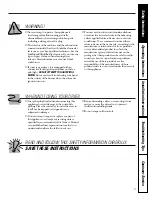 Preview for 5 page of GE Spacemaker DH43 Owner'S Manual And Installation Instructions