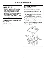 Preview for 19 page of GE Spacemaker DH43 Owner'S Manual And Installation Instructions