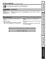 Preview for 25 page of GE Spacemaker DH43 Owner'S Manual And Installation Instructions