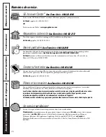 Preview for 52 page of GE Spacemaker DH43 Owner'S Manual And Installation Instructions