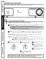 Preview for 6 page of GE Spacemaker DSKP233 Owner'S Manual