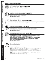 Preview for 12 page of GE Spacemaker DSKP233 Owner'S Manual