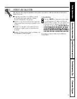 Preview for 3 page of GE Spacemaker DSXH43D Owner'S Manual