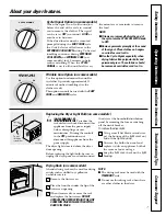 Preview for 7 page of GE Spacemaker DSXH43D Owner'S Manual