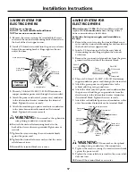 Preview for 17 page of GE Spacemaker DSXH43D Owner'S Manual