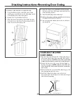 Preview for 20 page of GE Spacemaker DSXH43D Owner'S Manual