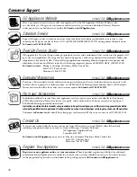 Preview for 26 page of GE Spacemaker DSXH43D Owner'S Manual