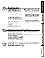 Preview for 31 page of GE Spacemaker DSXH43D Owner'S Manual