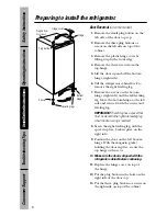 Предварительный просмотр 10 страницы GE Spacemaker GMR04AAMWW Owner'S Manual & Installation Instructions