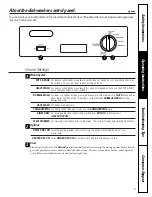 Предварительный просмотр 5 страницы GE Spacemaker GSM1800J Owner'S Manual