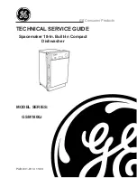 Предварительный просмотр 1 страницы GE Spacemaker GSM1800J Technical Service Manual