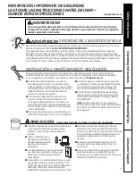 Preview for 3 page of GE Spacemaker GSM2200V Owner'S Manual