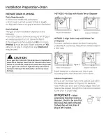 Предварительный просмотр 4 страницы GE Spacemaker GSM2200V00BB Installation Instructions Manual