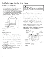 Предварительный просмотр 6 страницы GE Spacemaker GSM2200V00BB Installation Instructions Manual