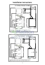 Preview for 3 page of GE Spacemaker GTUP240EMWW Installation Instructions Manual