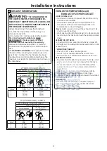 Preview for 6 page of GE Spacemaker GTUP240EMWW Installation Instructions Manual