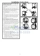 Preview for 8 page of GE Spacemaker GTUP240EMWW Installation Instructions Manual