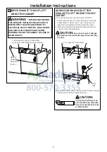 Preview for 9 page of GE Spacemaker GTUP240EMWW Installation Instructions Manual