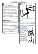 Preview for 10 page of GE Spacemaker GTUP240EMWW Installation Instructions Manual