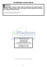 Preview for 12 page of GE Spacemaker GTUP240EMWW Installation Instructions Manual