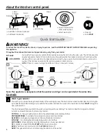 Preview for 6 page of GE Spacemaker GTUP240EMWW Owner'S Manual