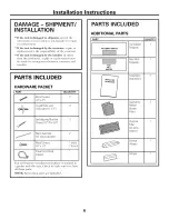 Предварительный просмотр 6 страницы GE Spacemaker HVM1540 Installation Instructions Manual