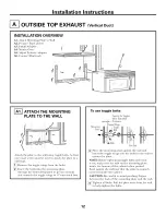 Предварительный просмотр 12 страницы GE Spacemaker HVM1540 Installation Instructions Manual