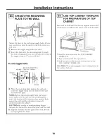 Предварительный просмотр 16 страницы GE Spacemaker HVM1540 Installation Instructions Manual