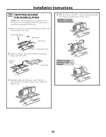 Предварительный просмотр 20 страницы GE Spacemaker HVM1540 Installation Instructions Manual